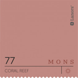 Краска Lanors Mons «Coral Reef» (Коралловый риф), 77