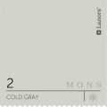 Краска Lanors Mons «Cold Gray» (Холодный серый), 2